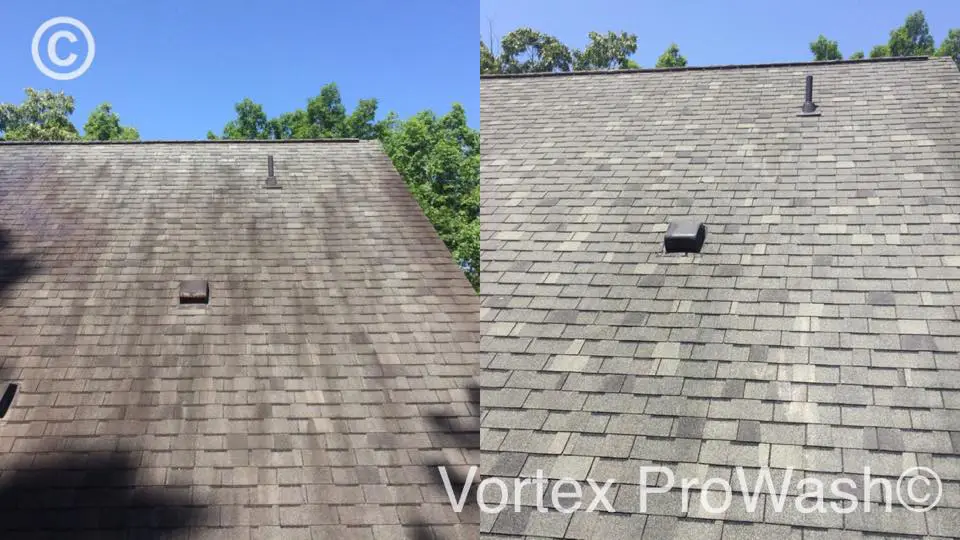 Roof Cleaning in Cary, NC