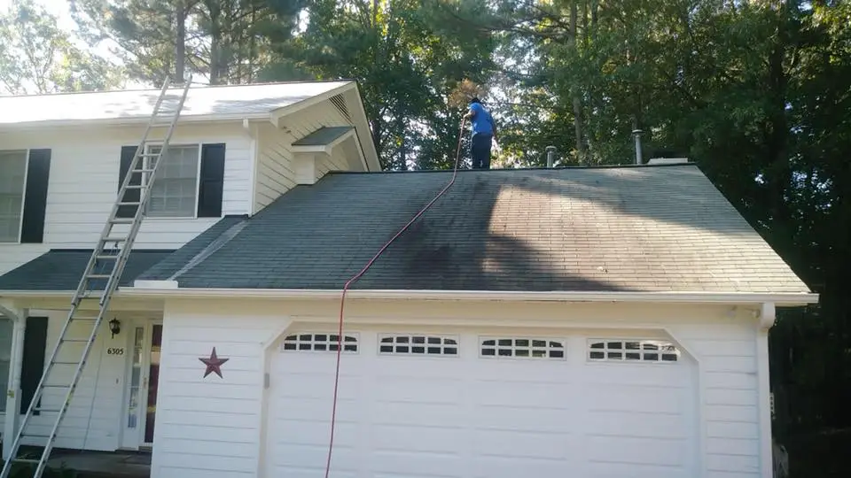 Roof Cleaning in Holly Springs, NC